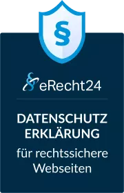 eRecht24 für rechtssichere Websites